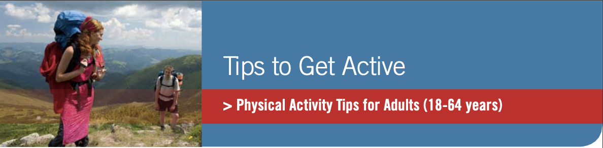 Gov Canada – Tips to Get Active